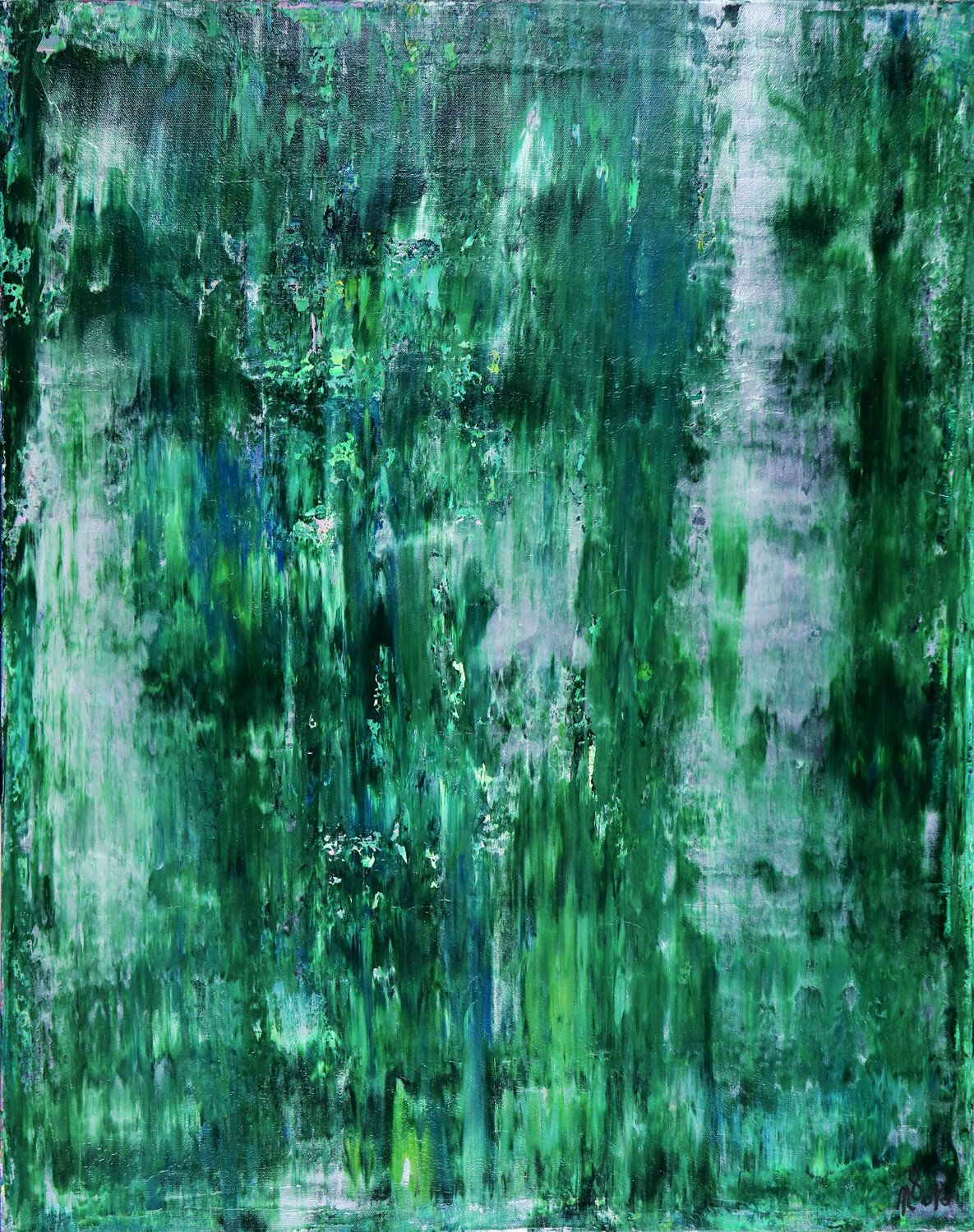 Isolated forest (With silver veil) Nestor Toro