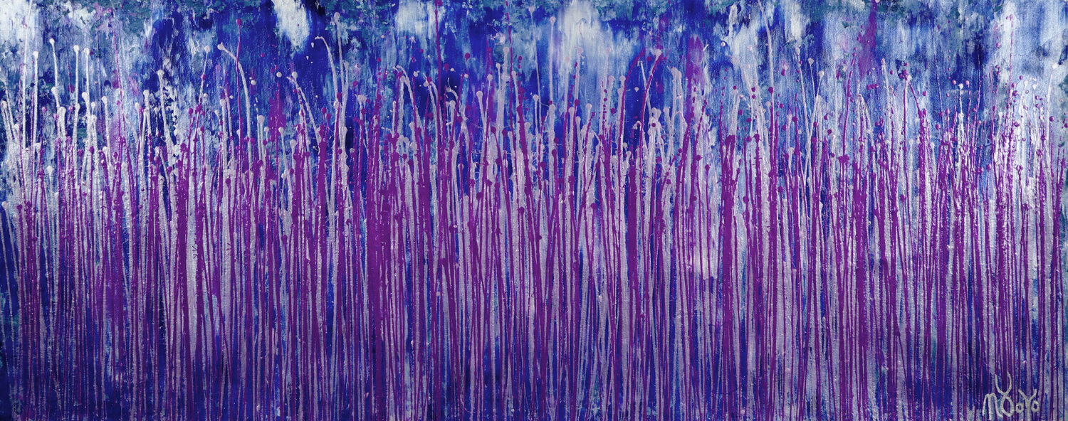 Purple Spectra (Silver skies) Nestor Toro
