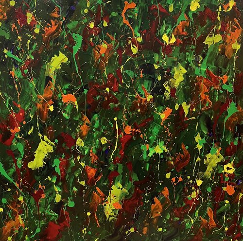 The magic garden di Anca Todrican, Pittura in vendita su Singulart