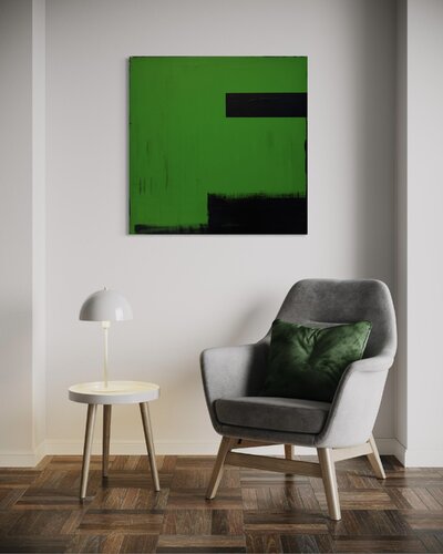 Beyond green N.2 van Anca Todrican, Schilderij te koop op Singulart
