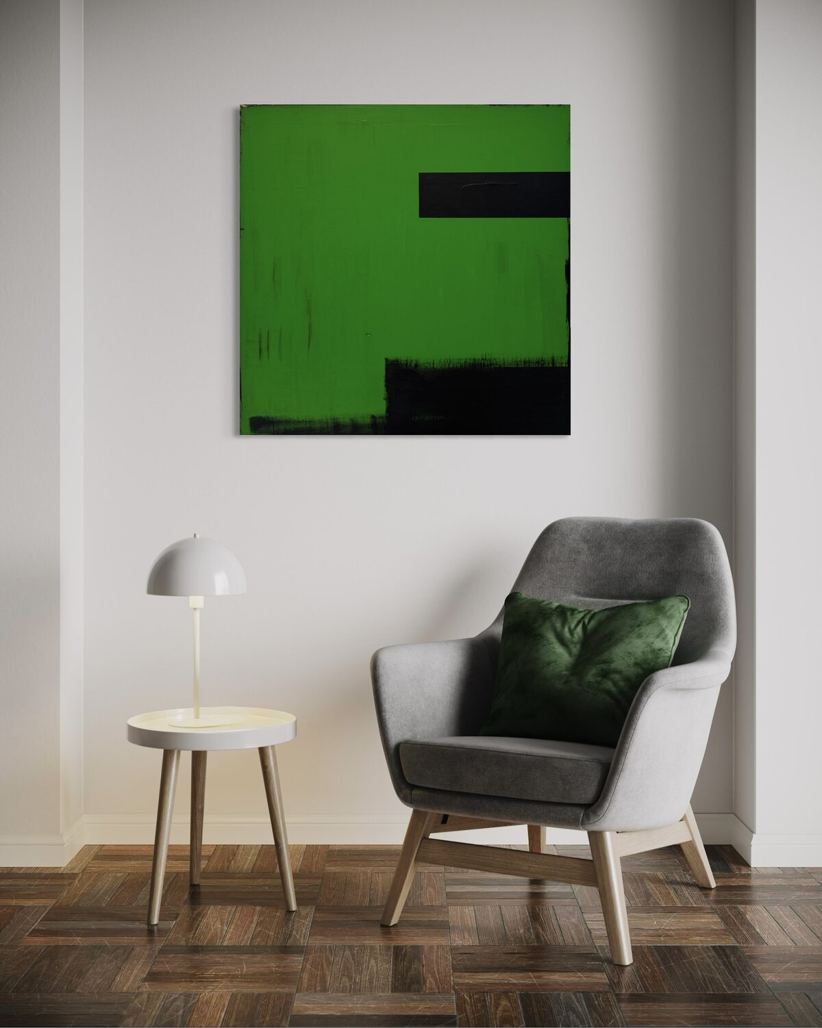 Beyond green N.2 Anca Todrican Original painting for sale