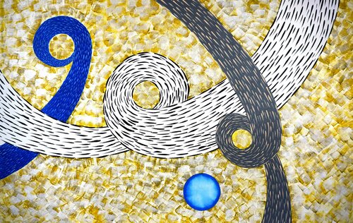 Composition No. 229 di Sumit Mehndiratta, Pittura in vendita su Singulart