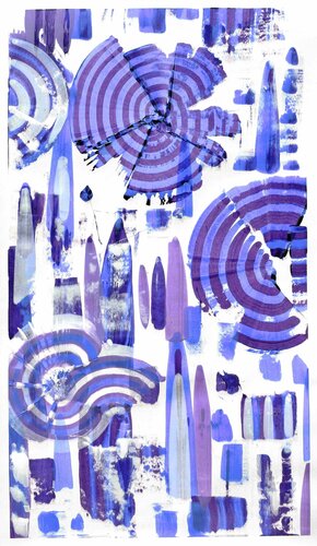 Composition No. 244 von Sumit Mehndiratta, Werk auf Papier kaufen auf Singulart