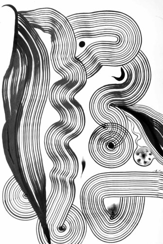Composition No. 277 by Sumit Mehndiratta, Drawing for Sale on Singulart