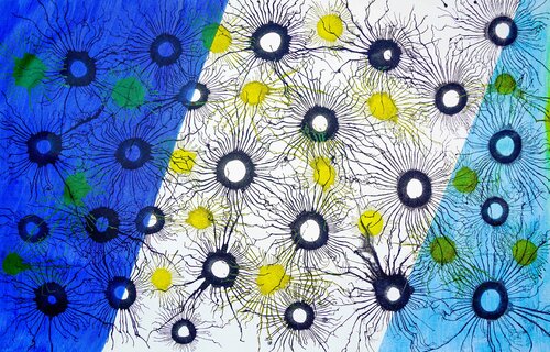 Exploflora Series No. 97 van Sumit Mehndiratta, Schilderij te koop op Singulart