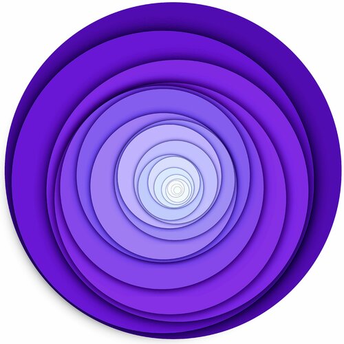 Violet depth von Sumit Mehndiratta, Druck kaufen auf Singulart