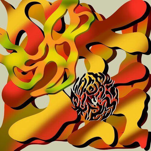 Boho graffiti di Sumit Mehndiratta, Digitale in vendita su Singulart