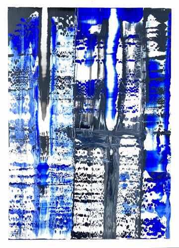 Composition No. 354 by Sumit Mehndiratta, Work on Paper for Sale on Singulart