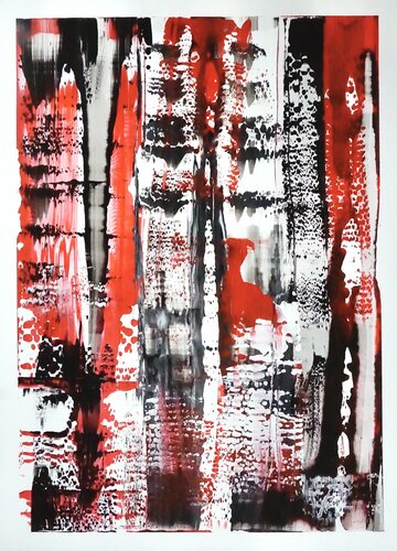 Composition No. 356 van Sumit Mehndiratta, Werk op papier te koop op Singulart