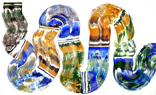 Composition No. 366 van Sumit Mehndiratta, Schilderij te koop op Singulart