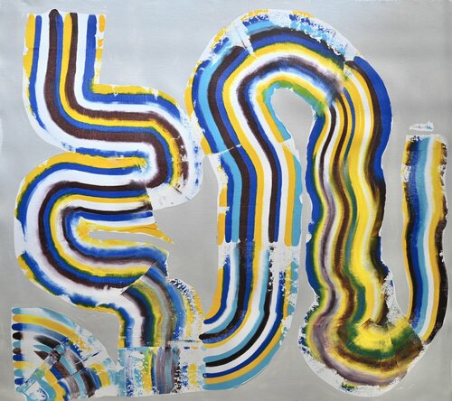 Composition No. 373 von Sumit Mehndiratta, Malerei kaufen auf Singulart