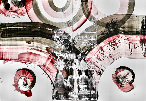 Composition No. 389 by Sumit Mehndiratta, Work on Paper for Sale on Singulart