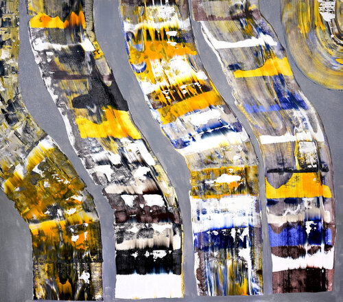Composition No. 417 van Sumit Mehndiratta, Schilderij te koop op Singulart