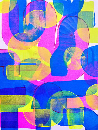 Composition No. 425 van Sumit Mehndiratta, Schilderij te koop op Singulart