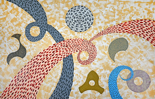 Composition No. 443 di Sumit Mehndiratta, Pittura in vendita su Singulart