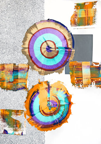 Spun twice von Sumit Mehndiratta, Malerei kaufen auf Singulart