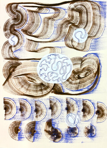 Purple exit by Sumit Mehndiratta, 회화 for Sale on Singulart