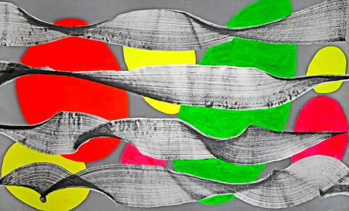 Neonwave van Sumit Mehndiratta, Schilderij te koop op Singulart