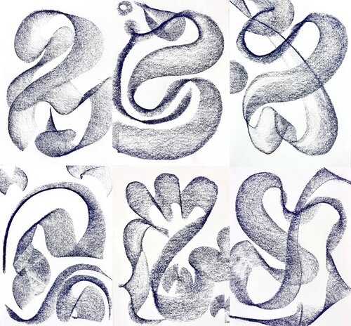 Paynes grey by Sumit Mehndiratta, Drawing for Sale on Singulart