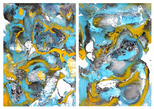 Composition No. 164 von Sumit Mehndiratta, Malerei kaufen auf Singulart