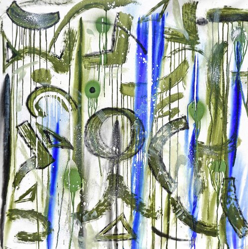 Composition No. 188 by Sumit Mehndiratta, 油畫 for Sale on Singulart