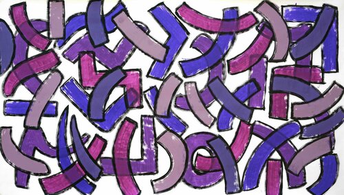 Composition No. 192 di Sumit Mehndiratta, Pittura in vendita su Singulart