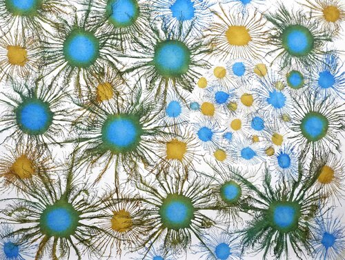 Exploflora Series No. 89 di Sumit Mehndiratta, Pittura in vendita su Singulart