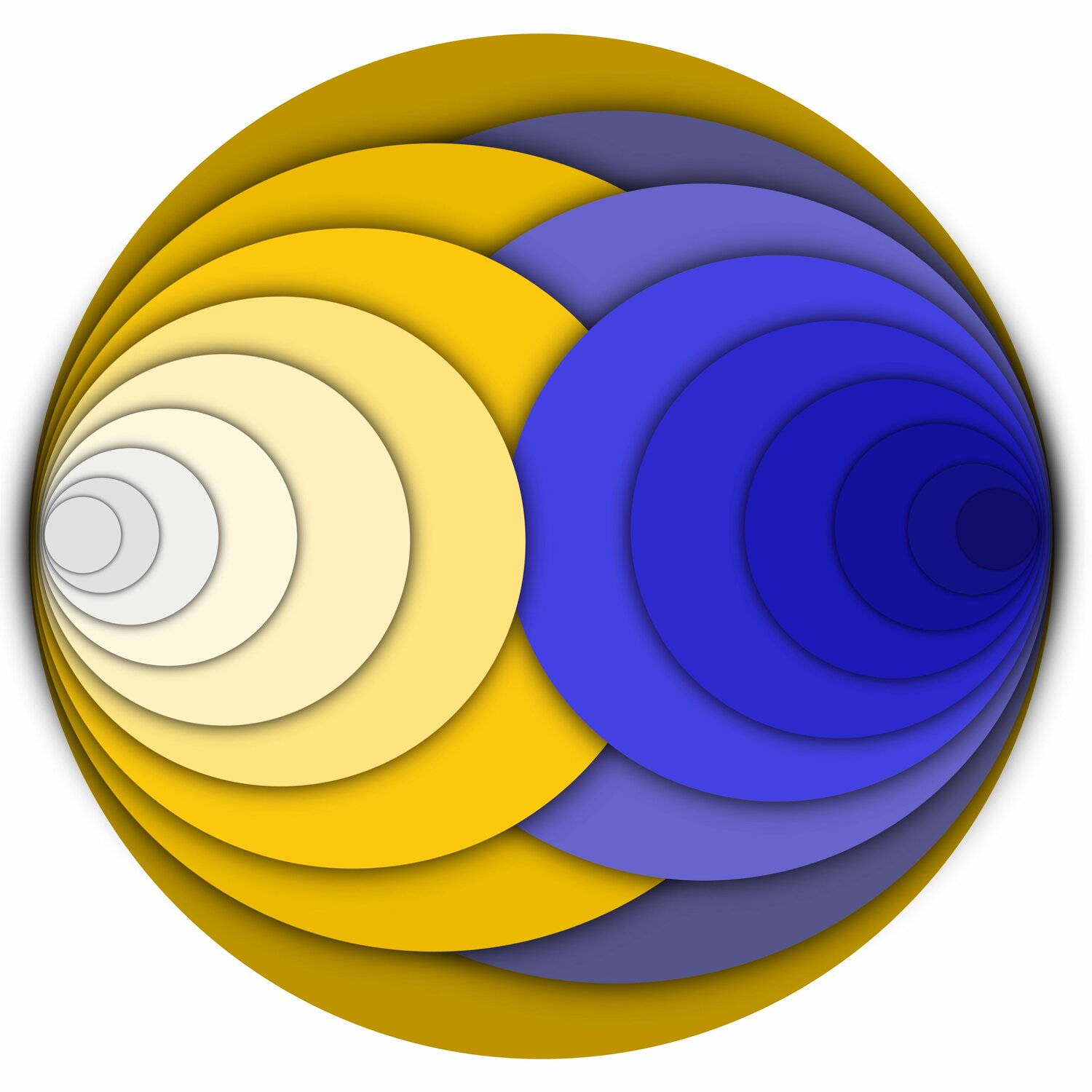 Wall piece Layered optica 8 Sumit Mehndiratta