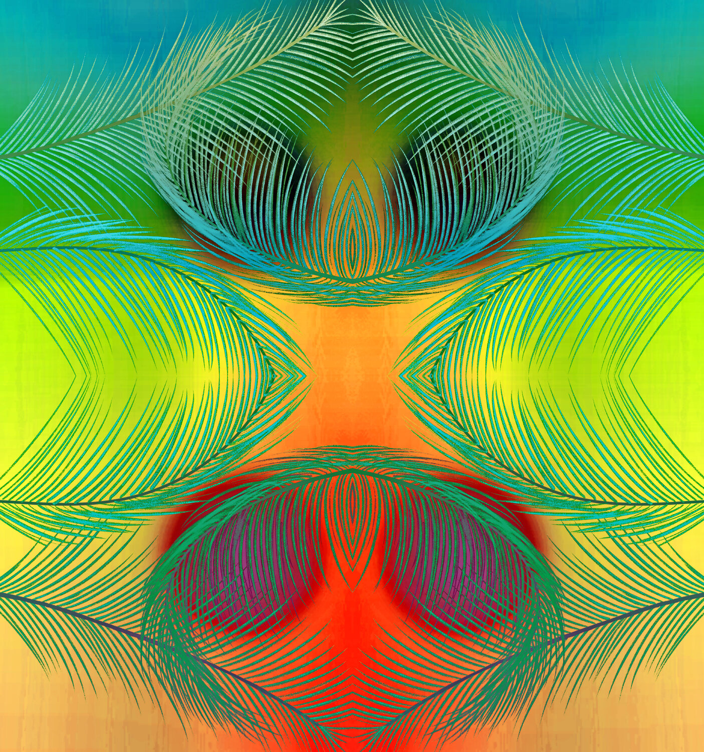 Peacock palm Sumit Mehndiratta