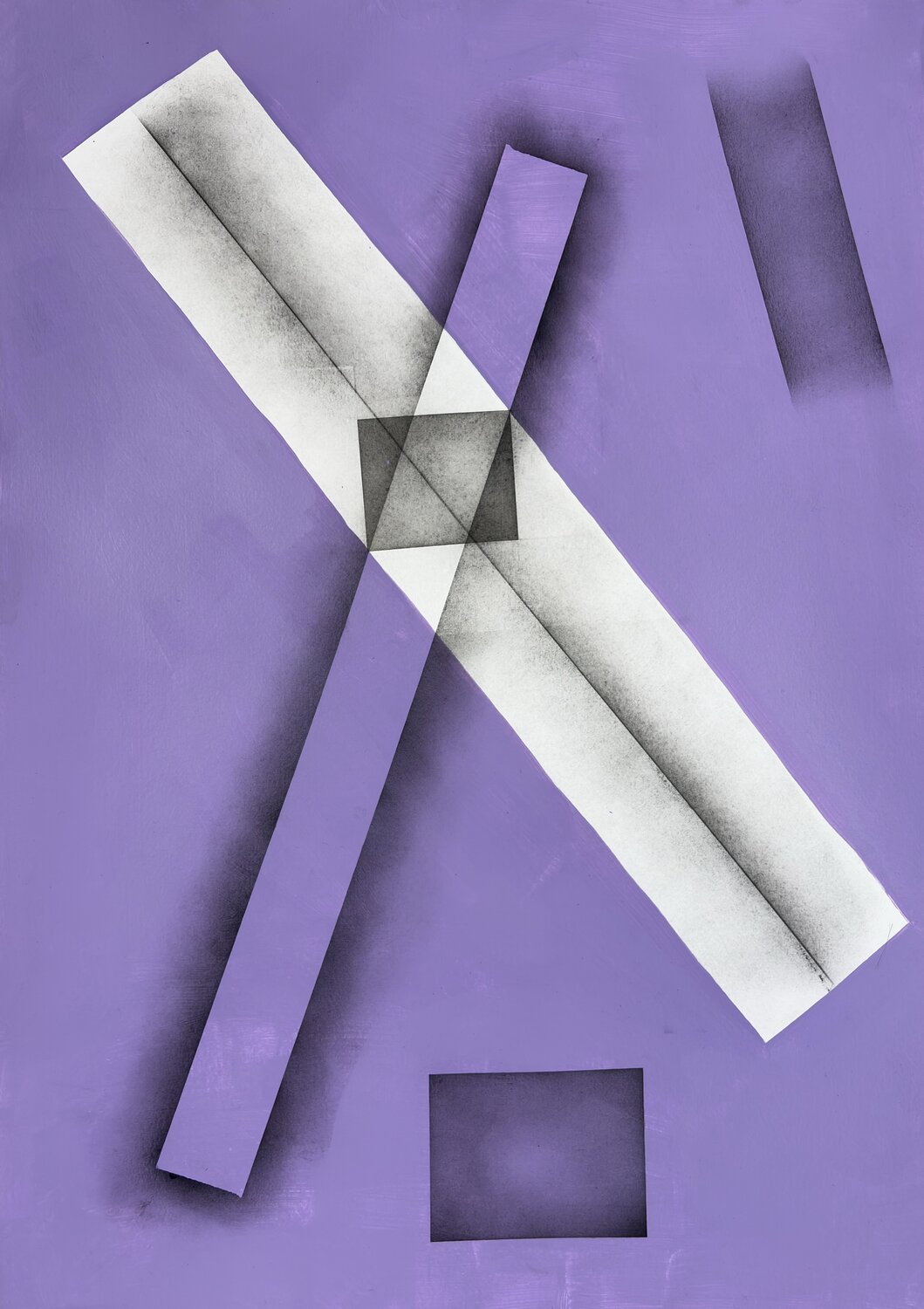 Unboxing purple Sumit Mehndiratta Œuvre sur papier à vendre
