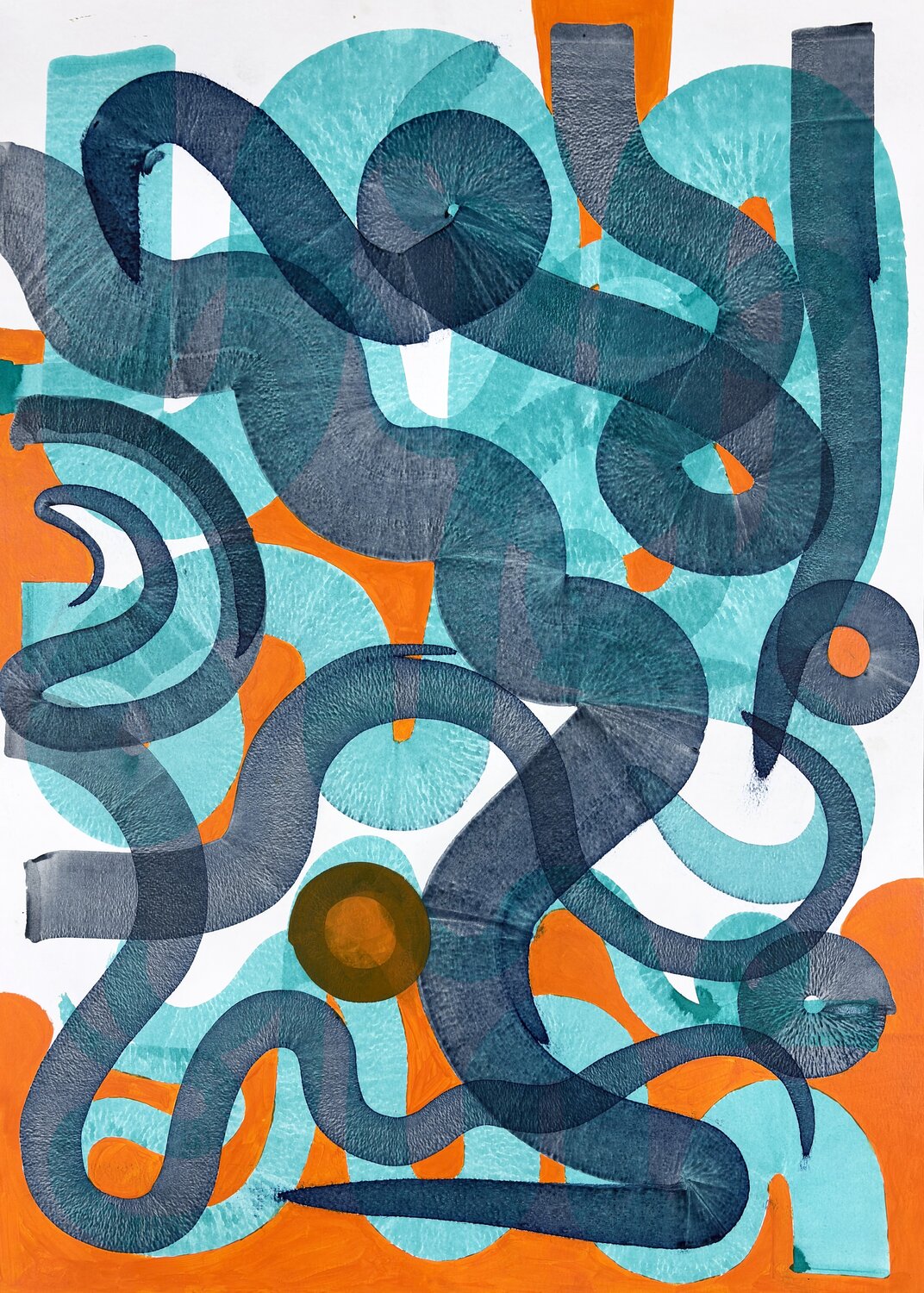 Valencia orange Sumit Mehndiratta Œuvre sur papier à vendre