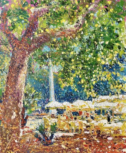 In the shadow di Andrey Chebotaru, Pittura in vendita su Singulart