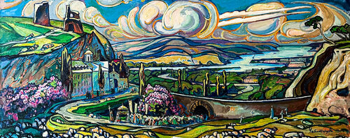 Spring in Inkerman van Andrey Chebotaru, Schilderij te koop op Singulart