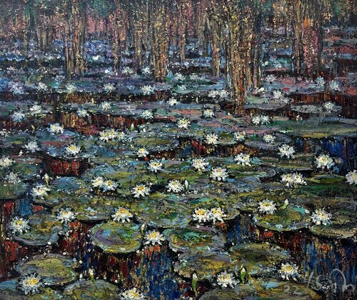 "Lyrical Mood" Kyiv. Ukraine. de Andrey Chebotaru, Pintura a la venta en Singulart