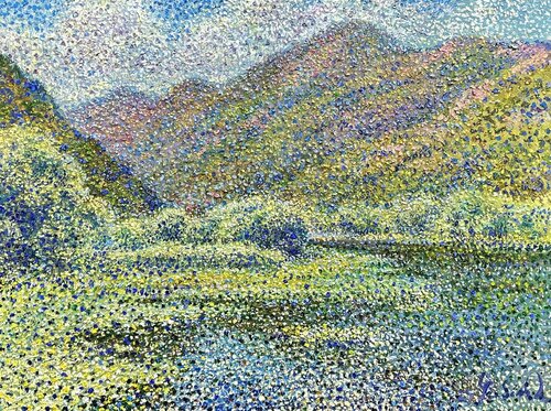 A summer day de Andrey Chebotaru, Pintura a la venta en Singulart