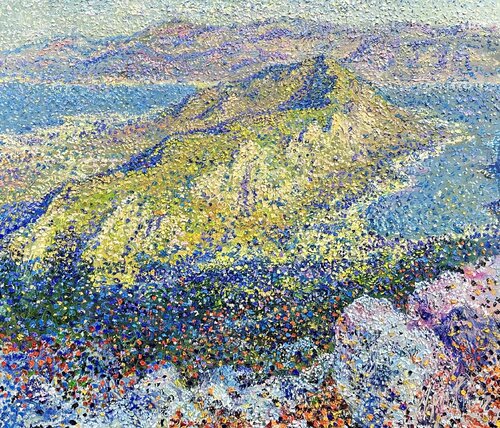 In the mountains of Montenegro di Andrey Chebotaru, Pittura in vendita su Singulart