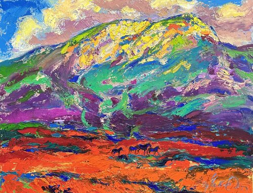 Morning expanses von Andrey Chebotaru, Malerei kaufen auf Singulart