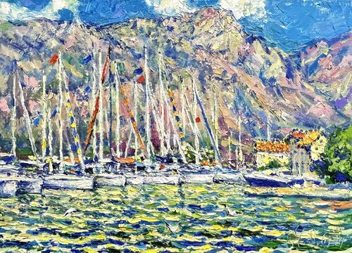 Sunny bay van Andrey Chebotaru, Schilderij te koop op Singulart