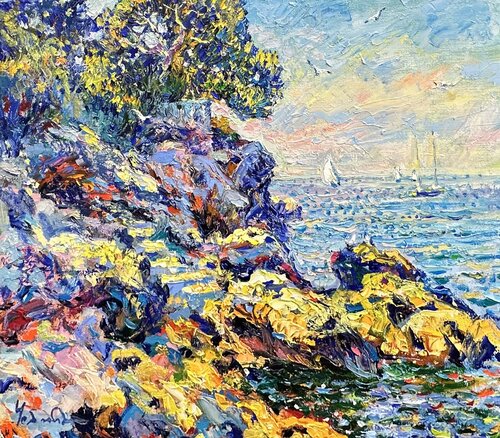 Morning cape van Andrey Chebotaru, Schilderij te koop op Singulart