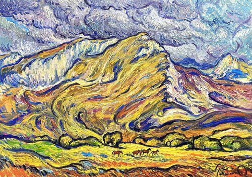 Boundless freedom van Andrey Chebotaru, Schilderij te koop op Singulart