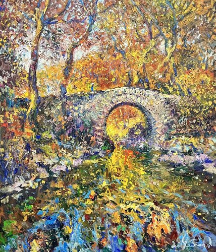 Autumn tale van Andrey Chebotaru, Schilderij te koop op Singulart