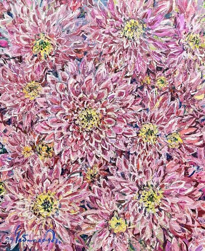 Mother's love di Andrey Chebotaru, Pittura in vendita su Singulart