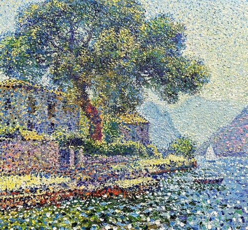 Perast promenade van Andrey Chebotaru, Schilderij te koop op Singulart