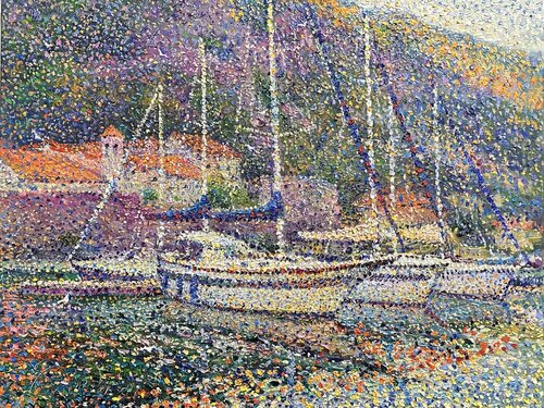 Morning Kotor van Andrey Chebotaru, Schilderij te koop op Singulart
