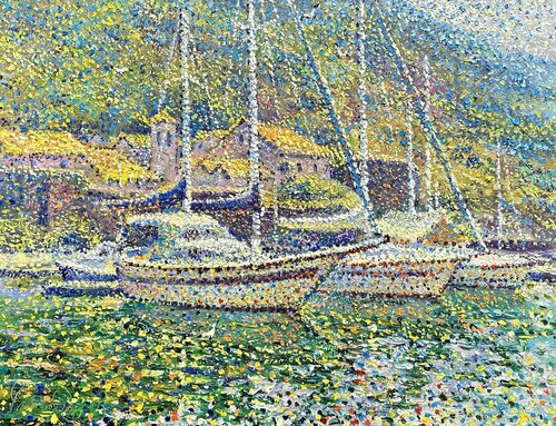 Coastal dream van Andrey Chebotaru, Schilderij te koop op Singulart