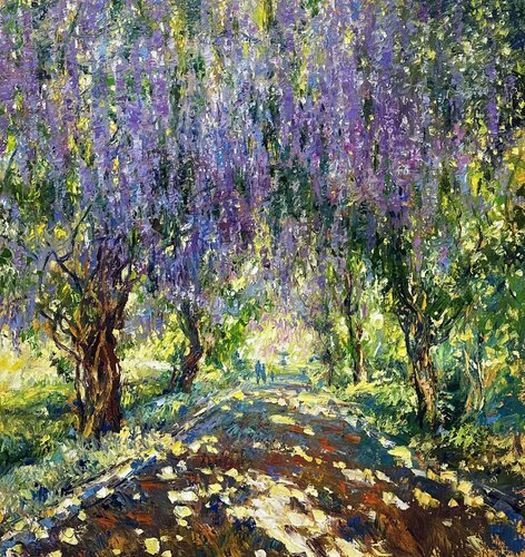 Aromas of spring di Andrey Chebotaru, Pittura in vendita su Singulart