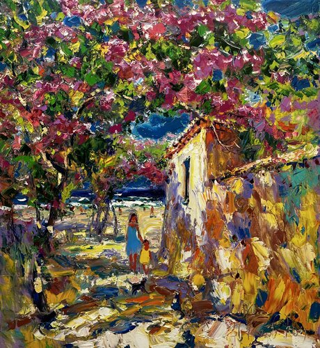 Sunny Marmaris van Andrey Chebotaru, Schilderij te koop op Singulart