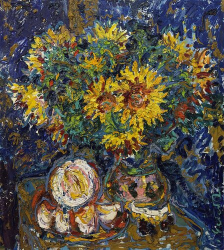 Sunflowers de Andrey Chebotaru, Pintura a la venta en Singulart