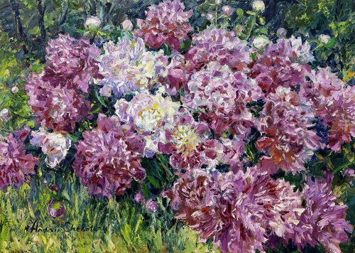 Garden of love von Andrey Chebotaru, Malerei kaufen auf Singulart
