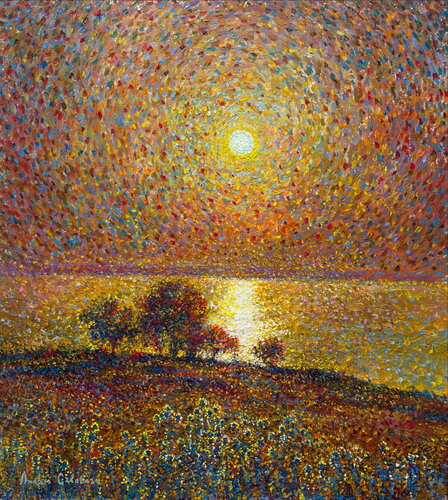 Radiance of silence di Andrey Chebotaru, Pittura in vendita su Singulart